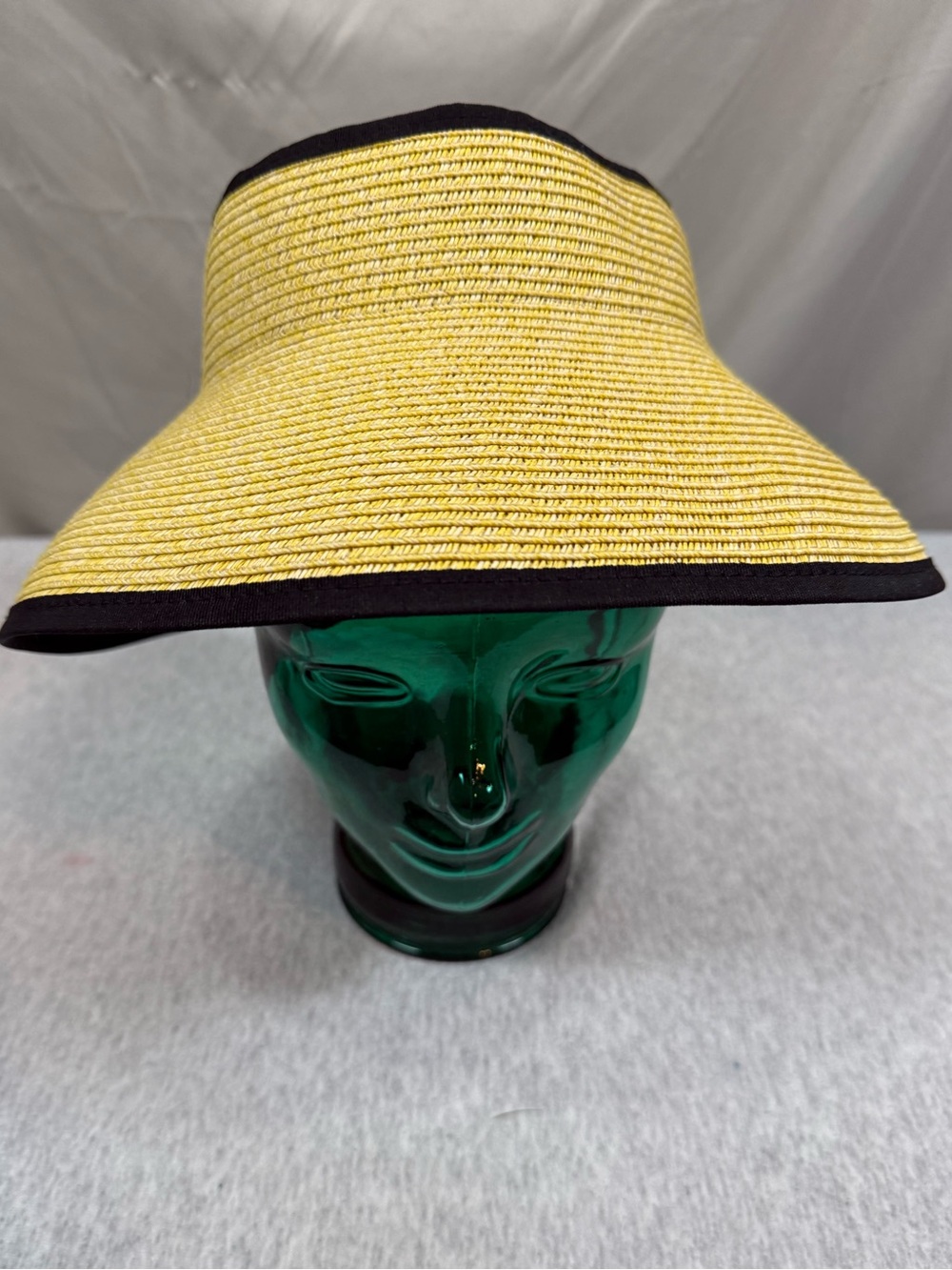 Callaway Allure Straw Visor Natural Black Trim - One Size
